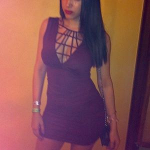 Symphony Plum Dress